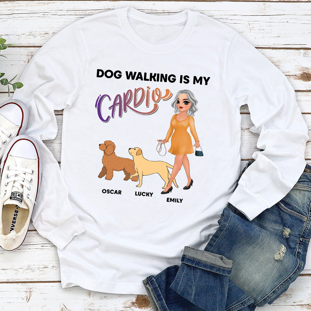 My Cardio - Personalized Custom Long Sleeve T-shirt