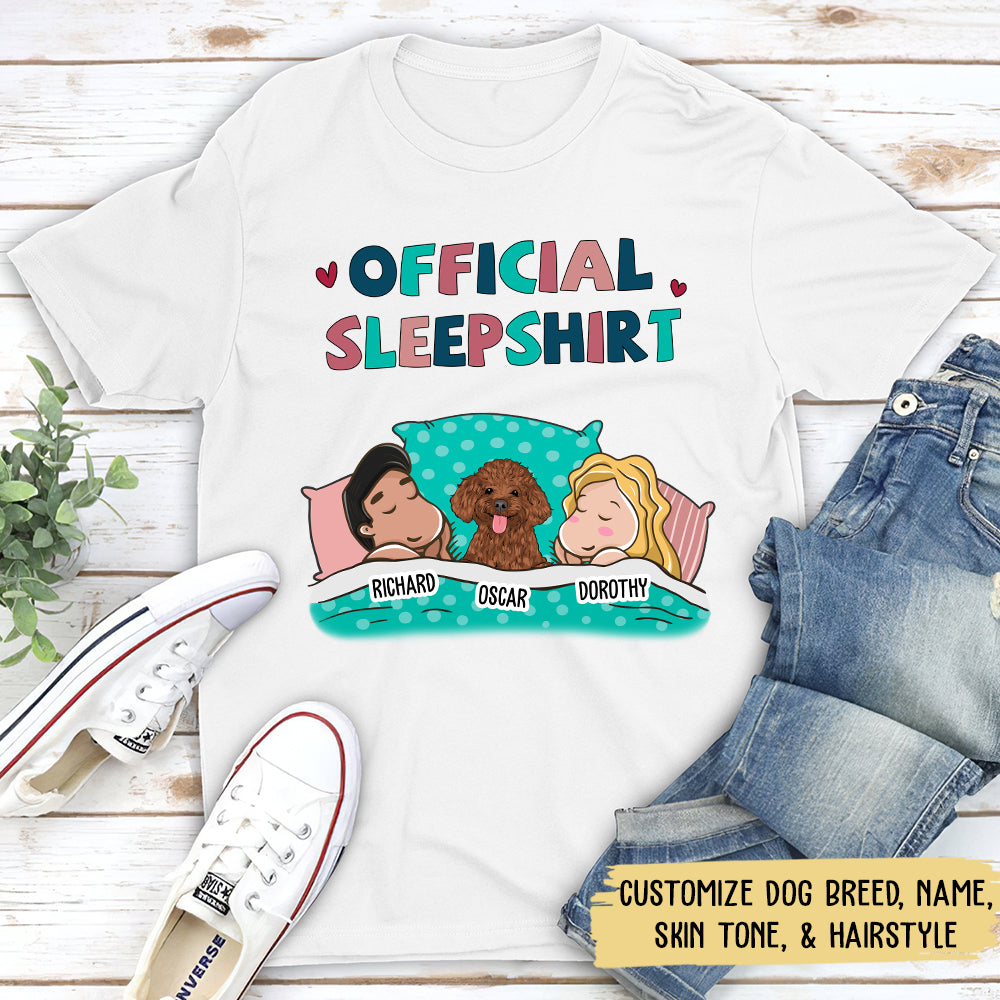 Pet Sleepshirt For Couple - Personalized Custom Unisex T-shirt