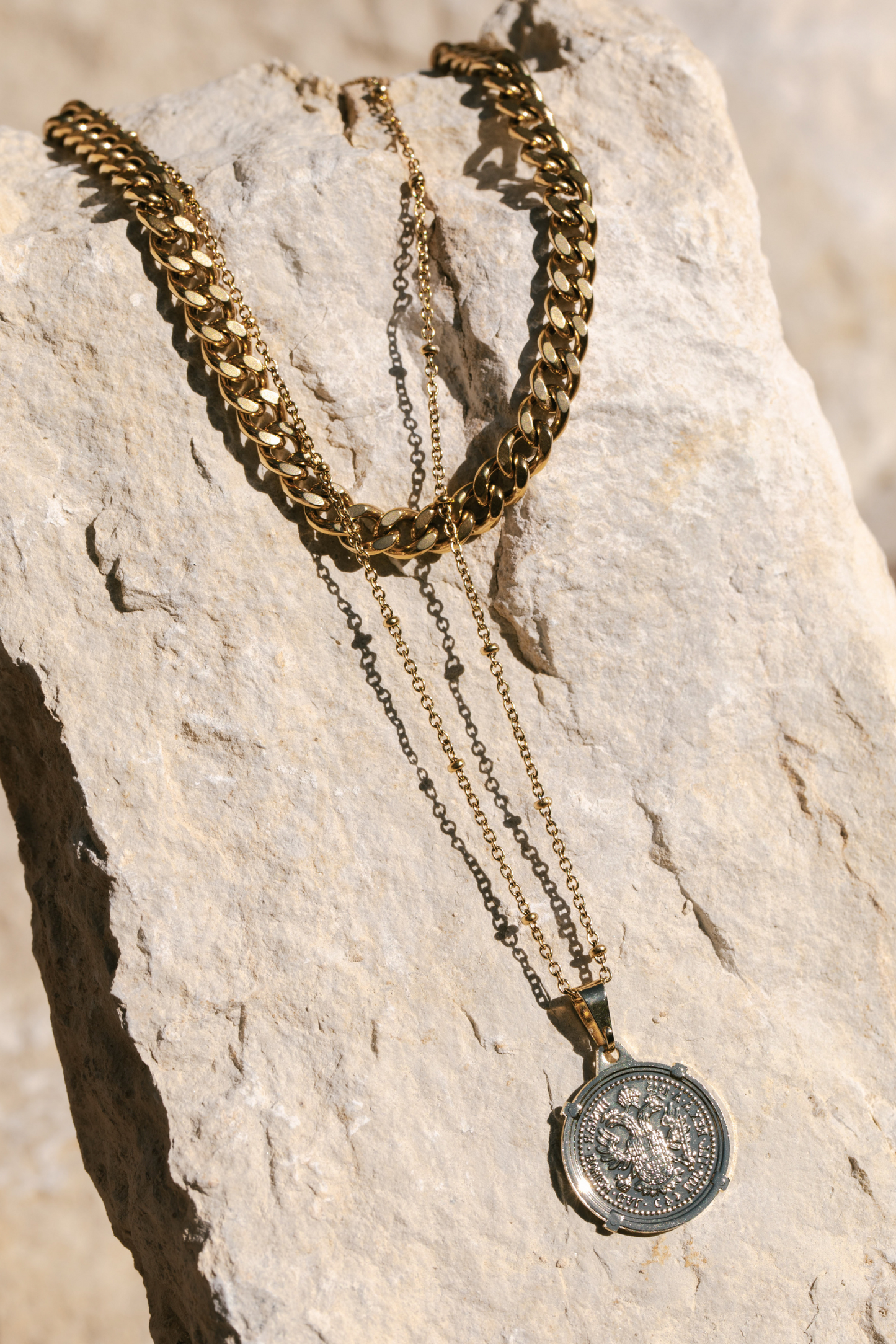 Mckay Double Chain - Gold