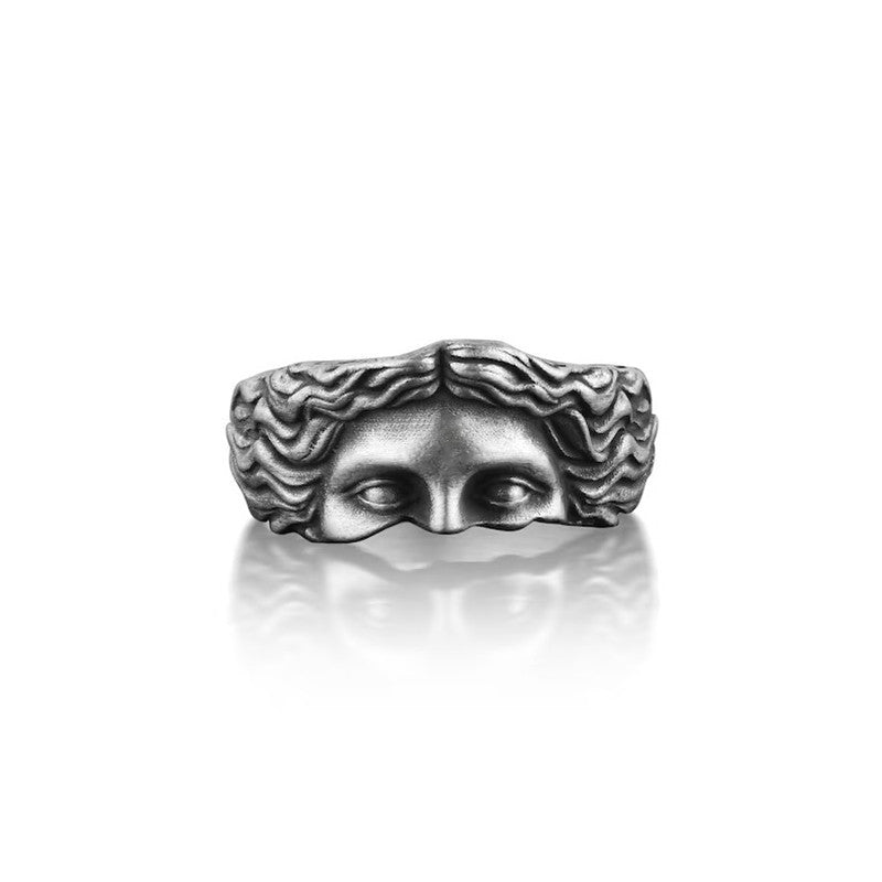 Creative Venus Mask Ring Retro