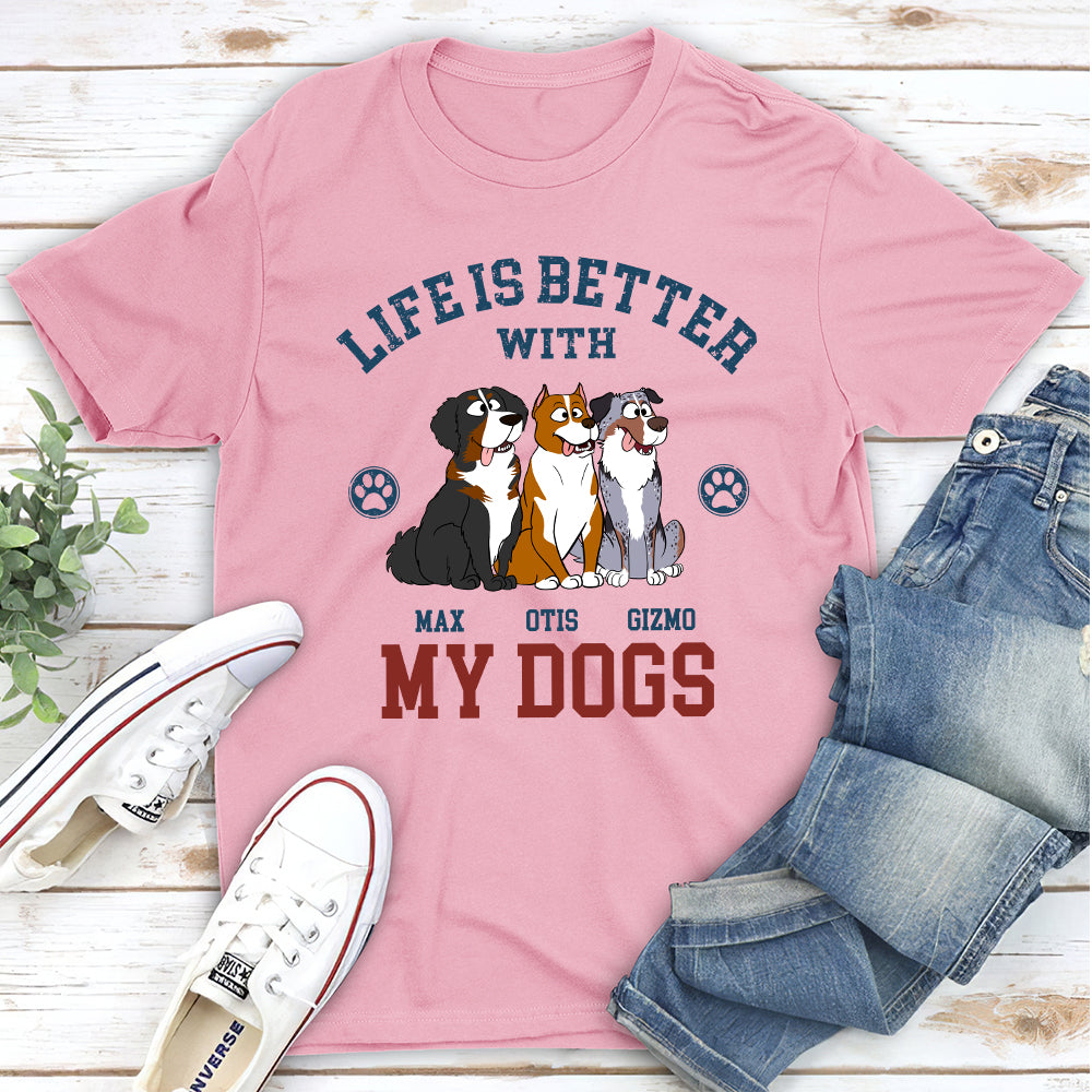 Better Life Retro - Personalized Custom Unisex T-shirt