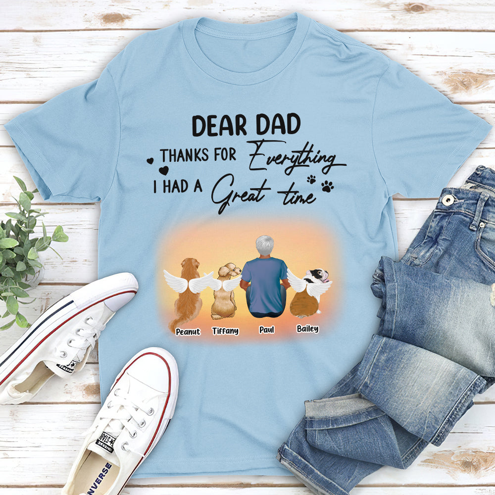 I Had A Great Time - Personalized Custom Unisex T-shirt