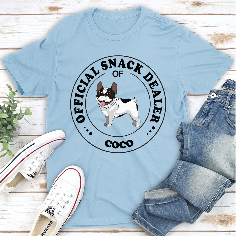 Official Snack Dealer - Personalized Custom Unisex T-shirt