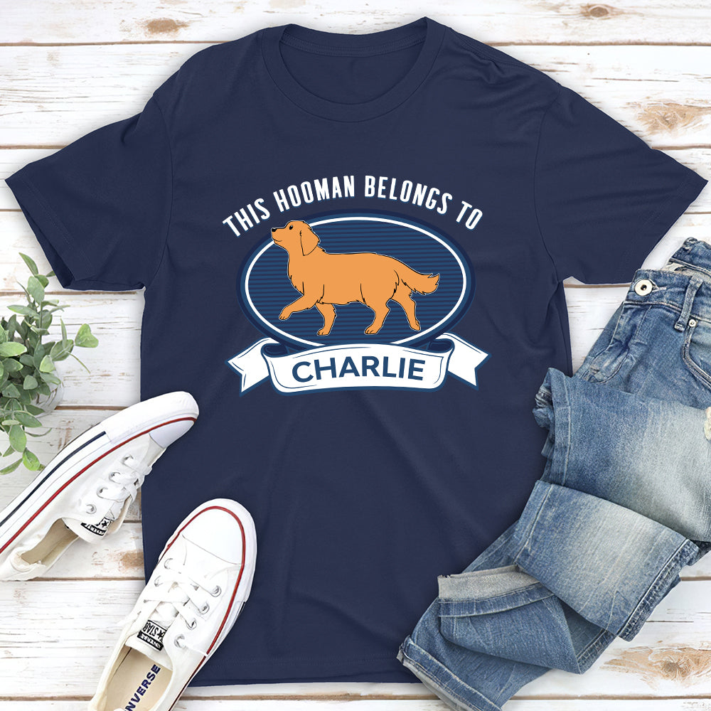 Hooman Belongs - Personalized Custom Unisex T-shirt