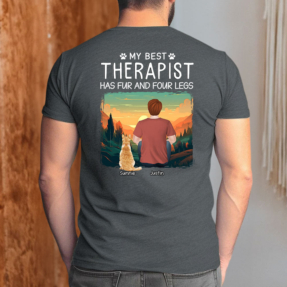 Best Therapist - Personalized Custom Unisex T-Shirt