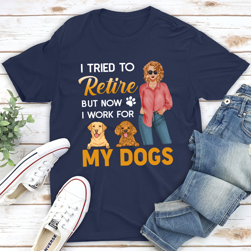 Retired Woman - Personalized Custom Unisex T-shirt
