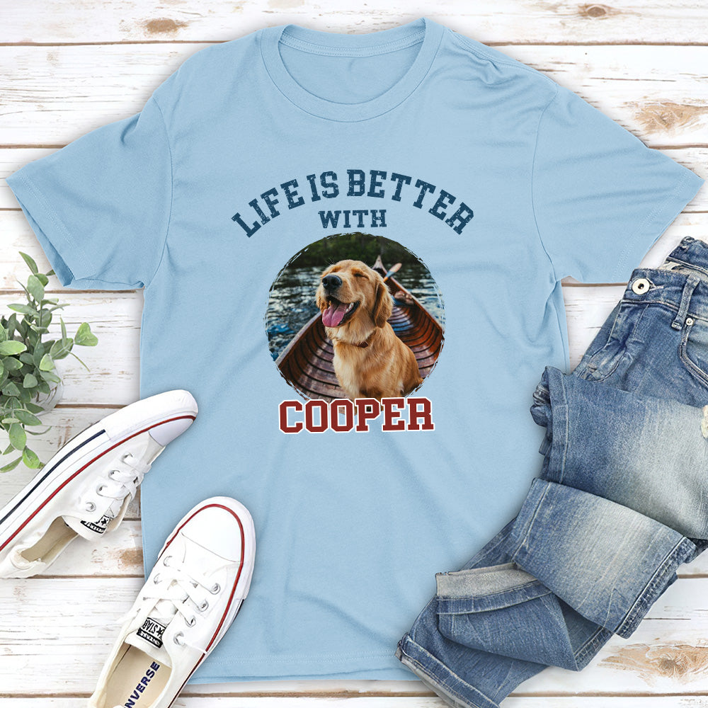 Retro Life Is Better - Personalized Custom Unisex T-shirt