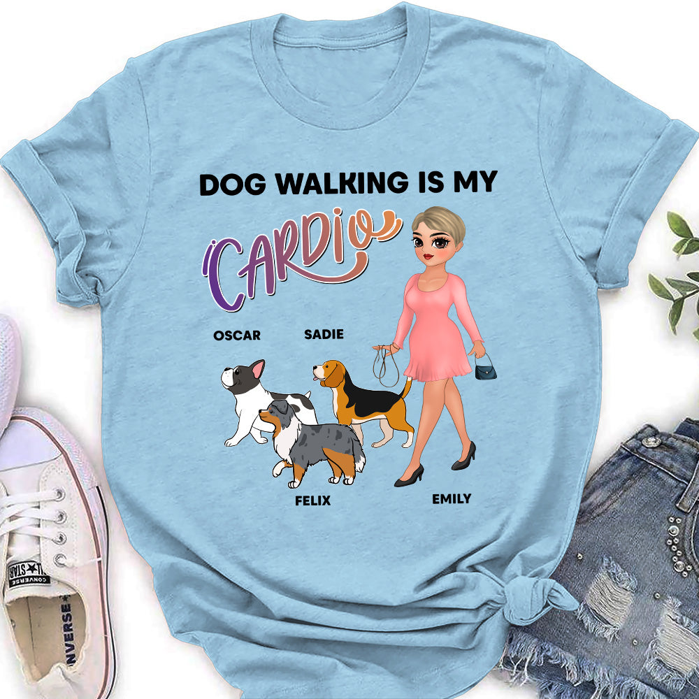 My Cardio - Personalized Custom Women's T-shirt
