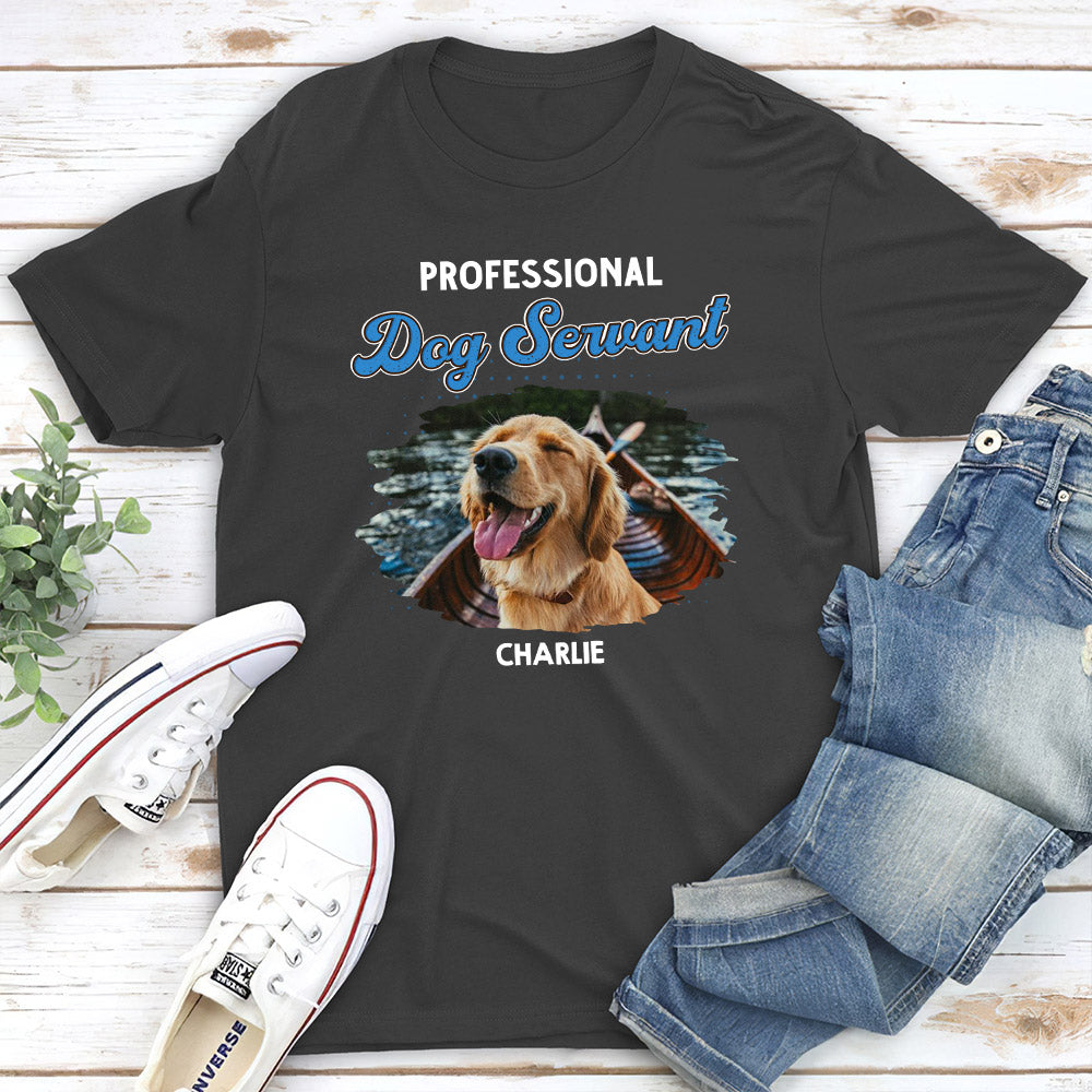 Professional Dog Servant - Personalized Custom Unisex T-shirt