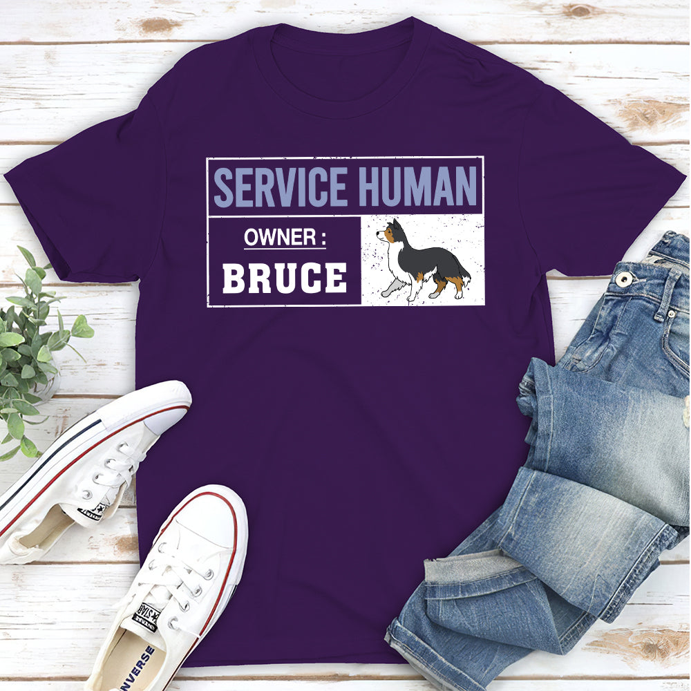 Service Human Since - Personalized Custom Unisex T-shirt