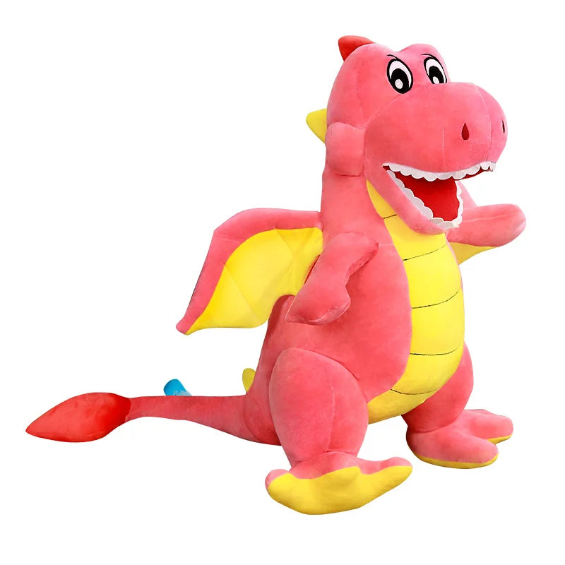 Giant Dinosaur Toy Cute 115cm Dino Plush Toys Cartoon Stuffed Tyrannosaurus Dolls for Girls Boys Birthday Gift ShopOnlyDeal