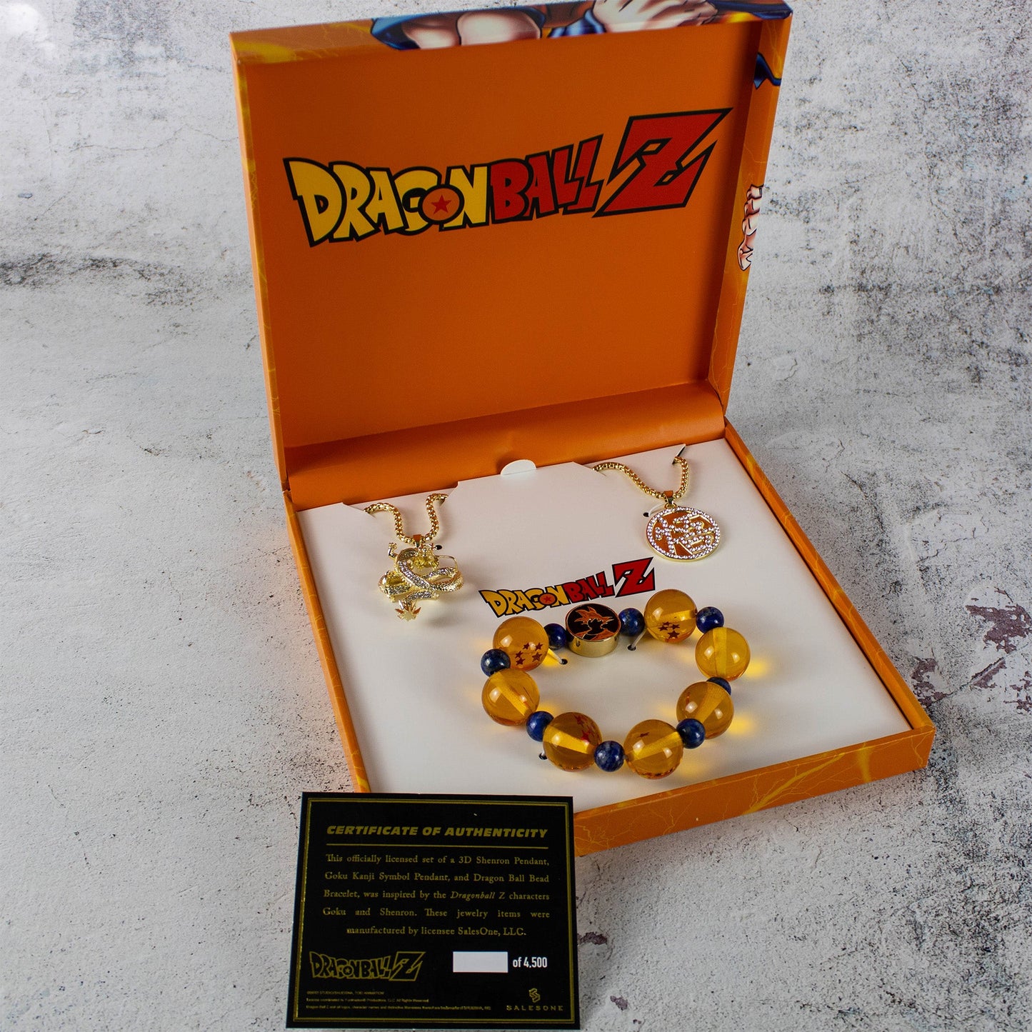 Dragon Ball Necklace Collector Gift Set