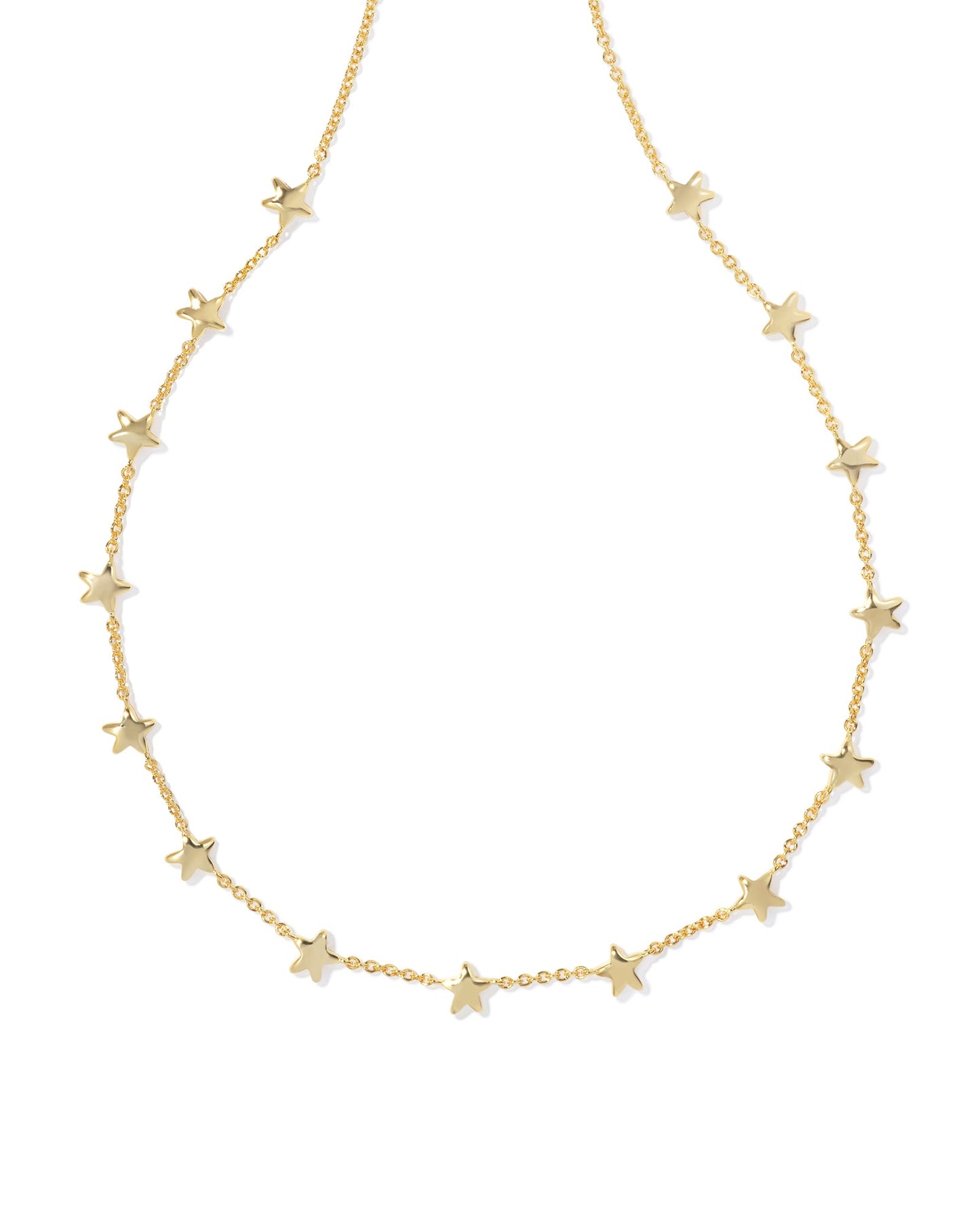 KENDRA SCOTT- Sierra Star Strand Necklace Gold Metal