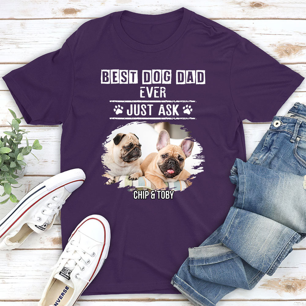 Best Dad Looks Like - Personalized Custom Unisex T-shirt