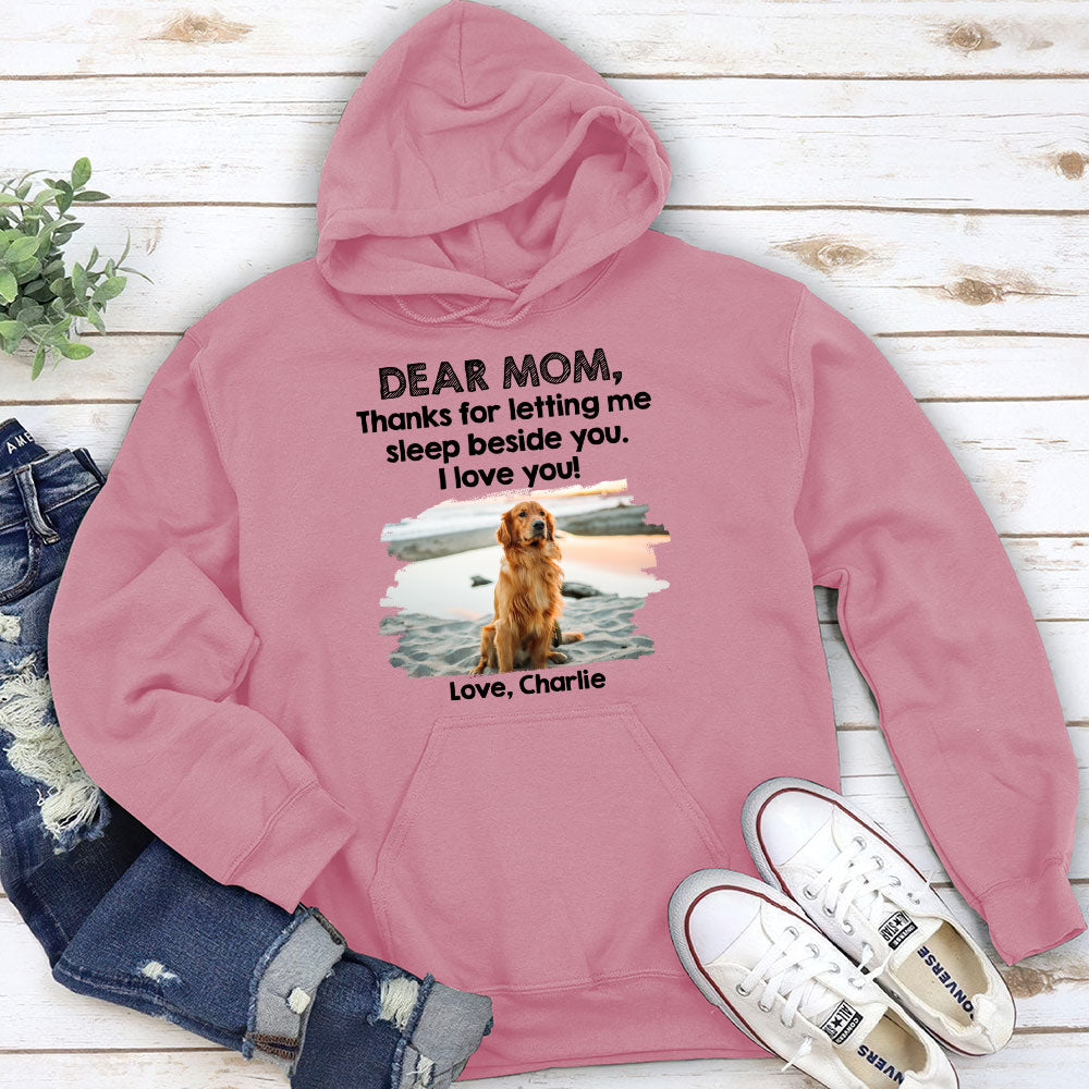 Sleep Beside Pet 2 - Personalized Custom Hoodie