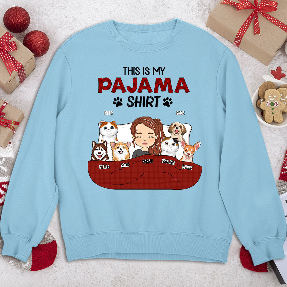 Pajama Shirt Version 2 - Personalized Custom Sweatshirt