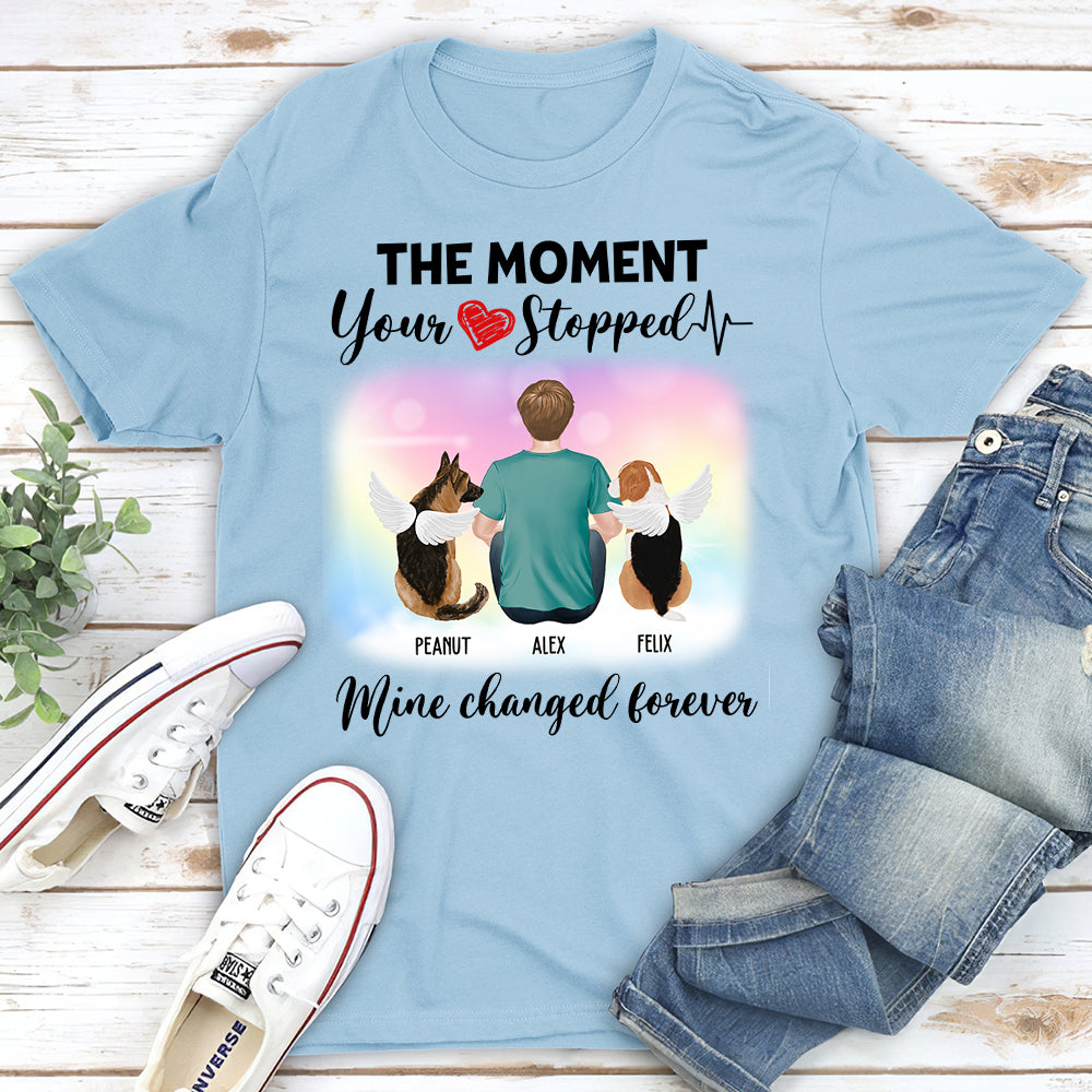 Your Heart Stopped - Personalized Custom Unisex T-shirt