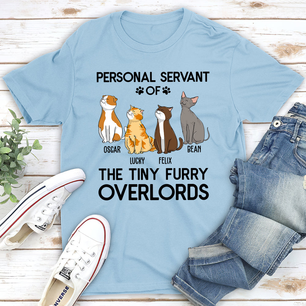 Purrsonal Servant - Personalized Custom Unisex T-shirt