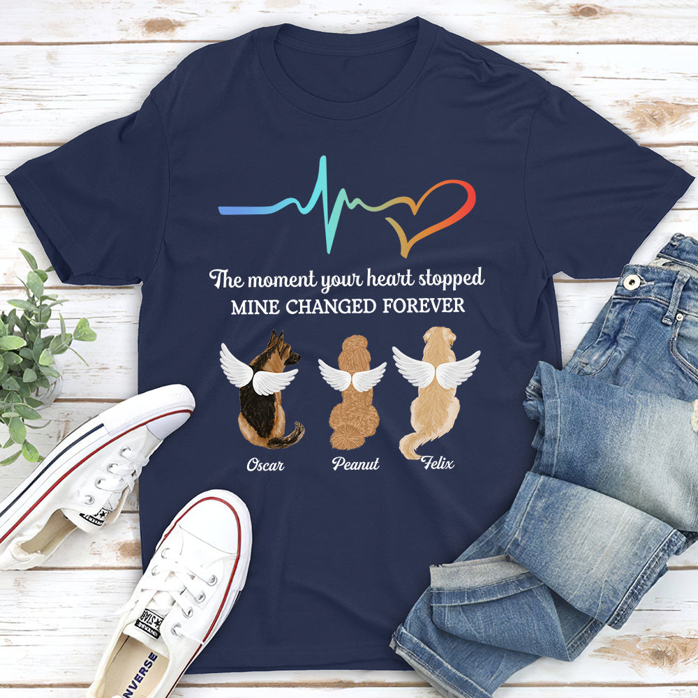 Moment Your Heart Stopped - Personalized Custom Unisex T-shirt