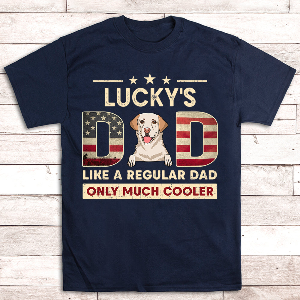 Cooler Dad - Personalized Custom Unisex T-shirt