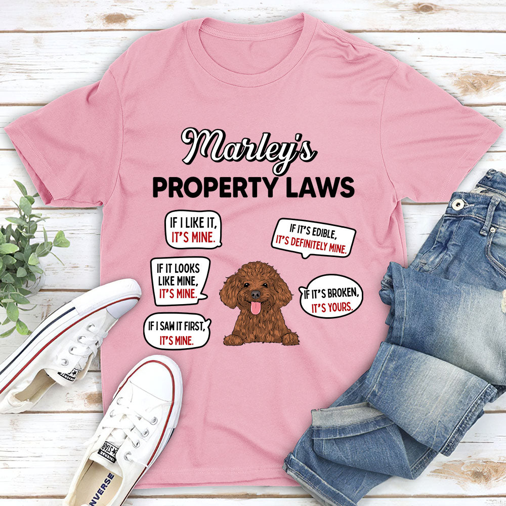 Property Laws - Personalized Custom Unisex T-shirt