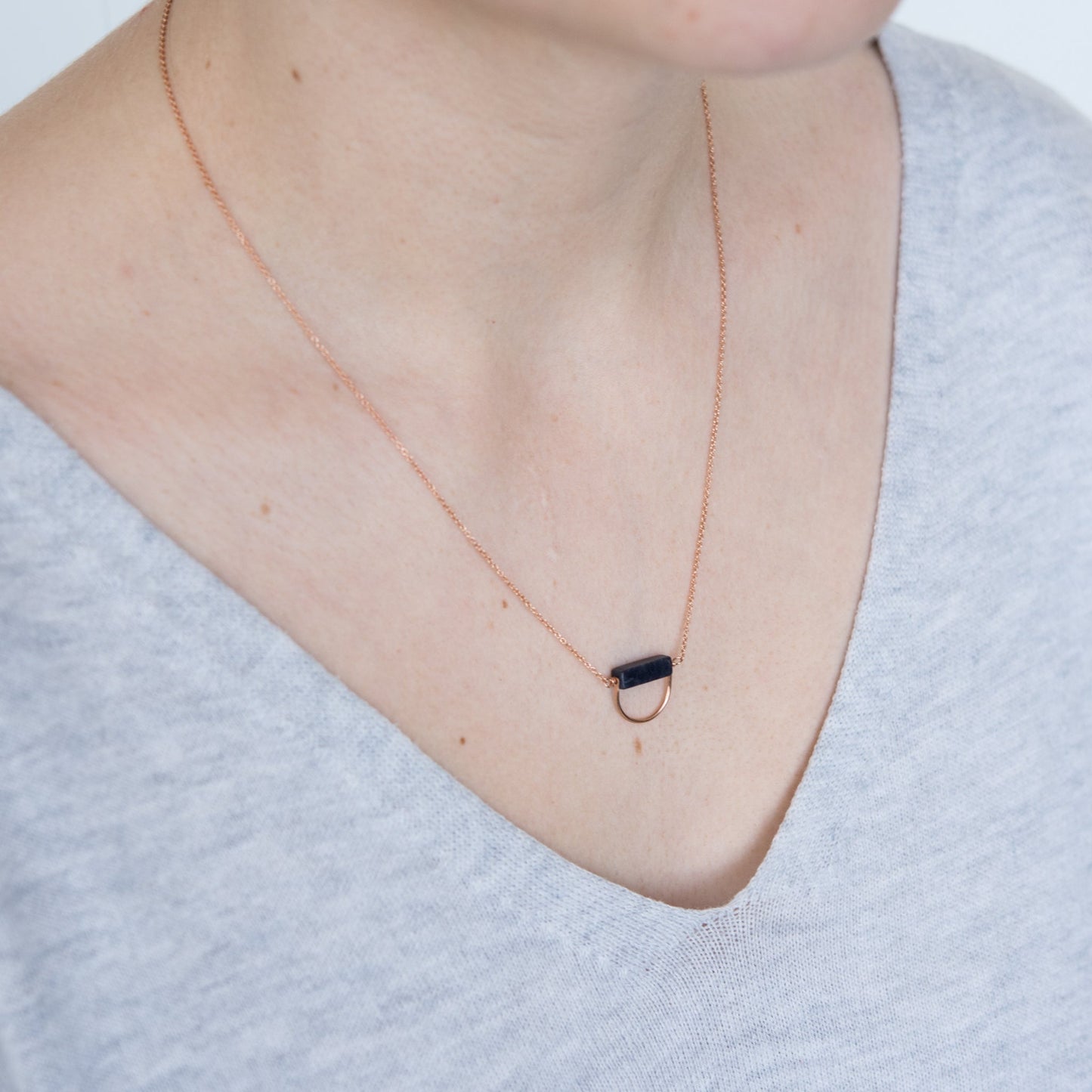 Navy Makani Necklace