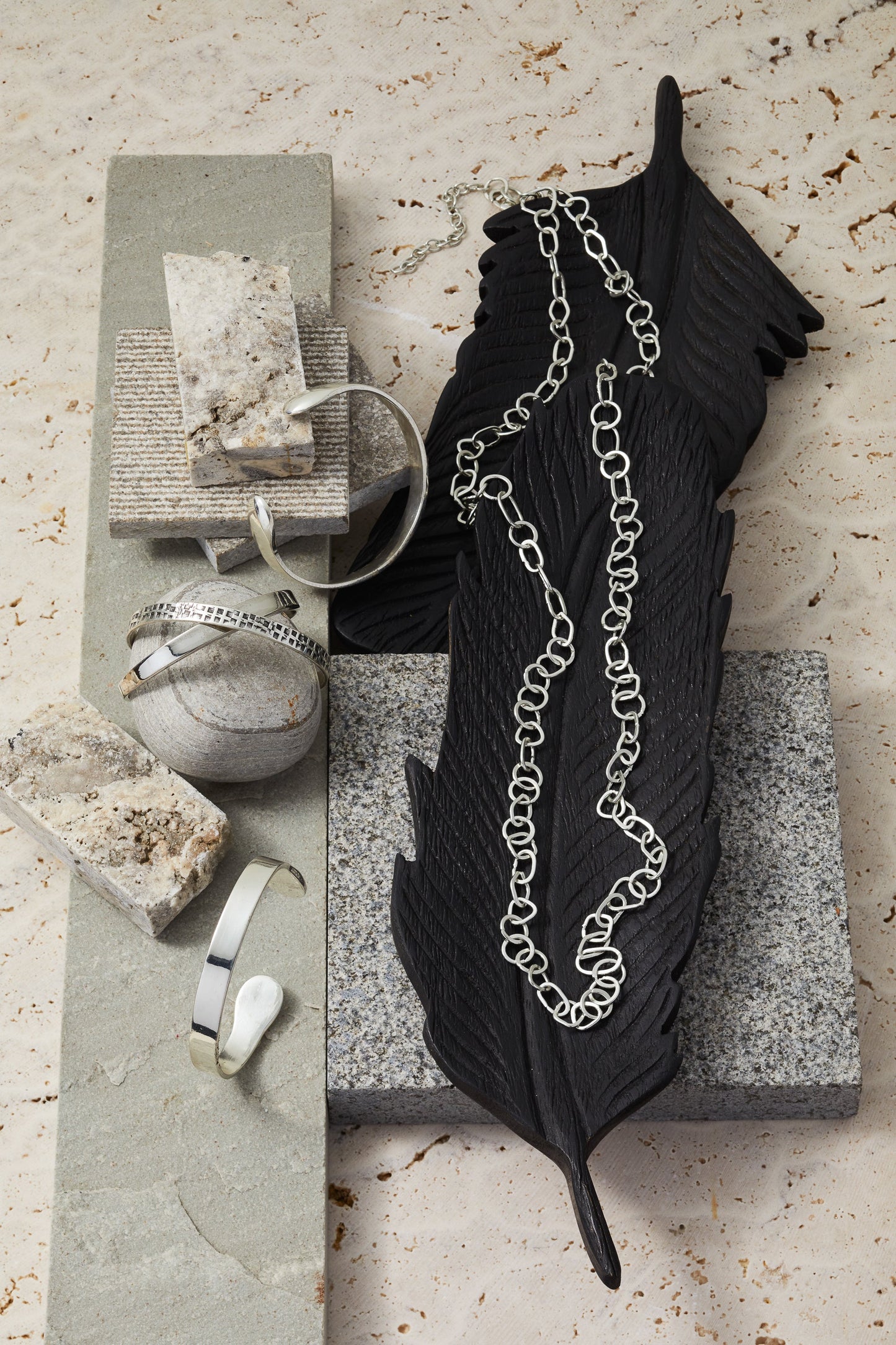 LUBIN SILVER CUFF WIDE