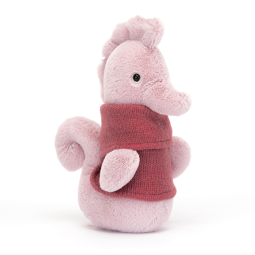 Jellycat Cozy Crew Seahorse