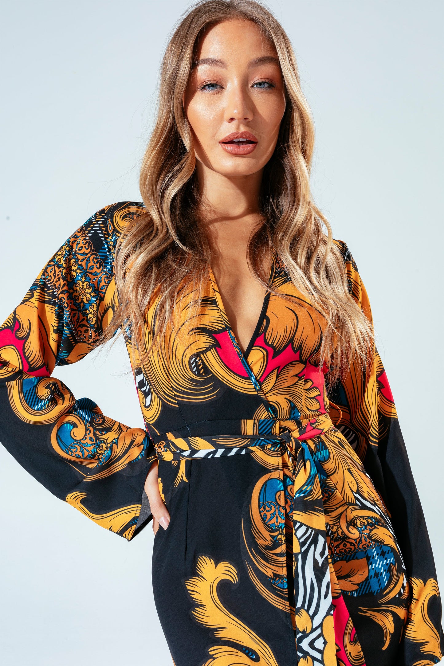 HYPE MANGO BAROQUE WOMEN'S DRESS