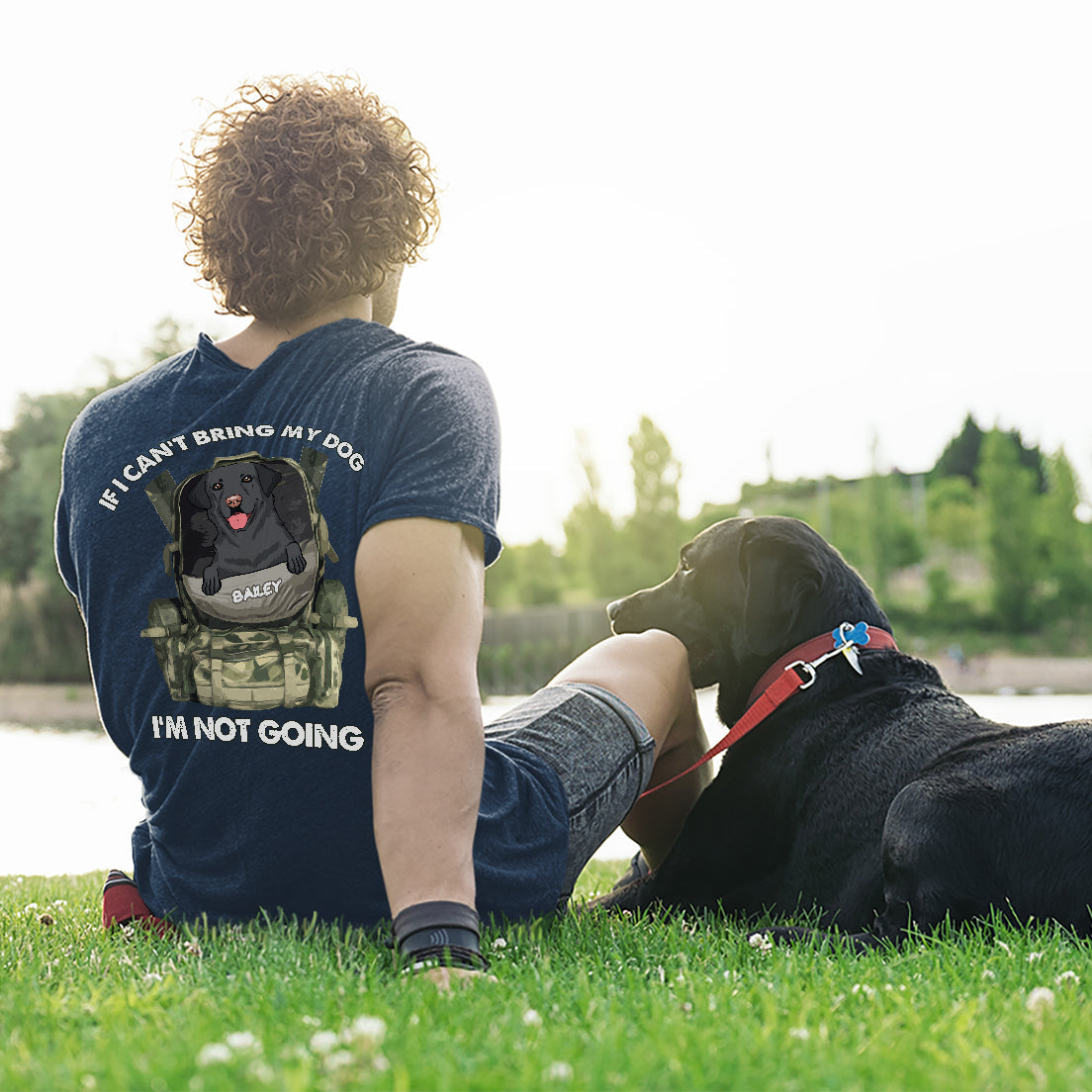 I'm Not Going - Personalized Custom Unisex T-shirt