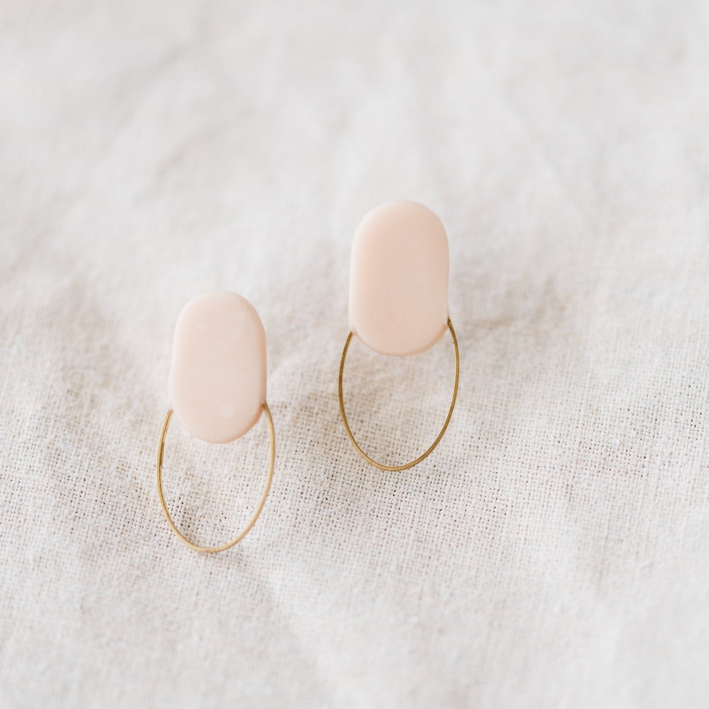 Blush Pixie Studs