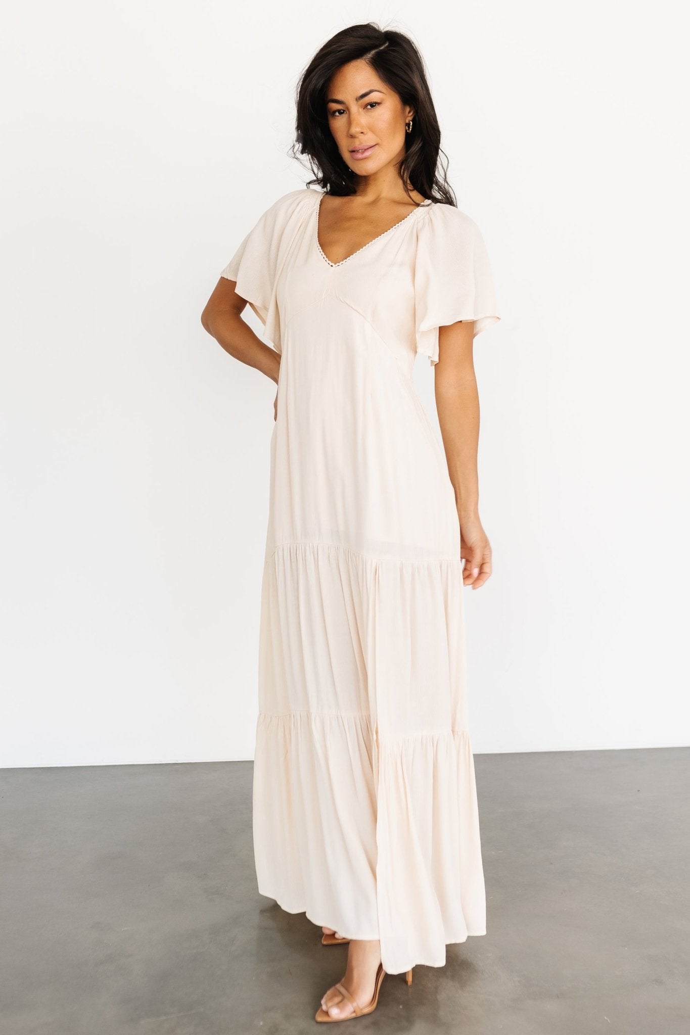 Chelsey Maxi Dress | Natural - Baltic Born