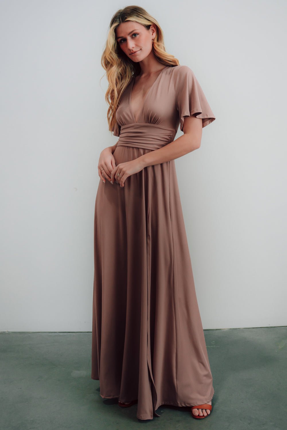 Emberly Maxi Dress | Dusty Mauve - Baltic Born