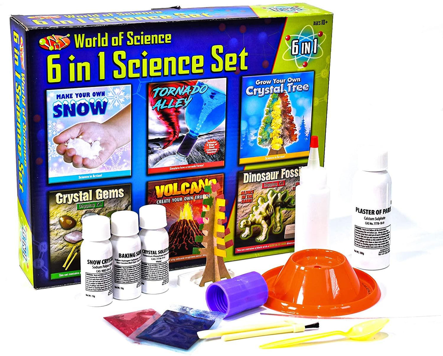 Children's 6-in-1 Home Science Experiment Starter Kit
