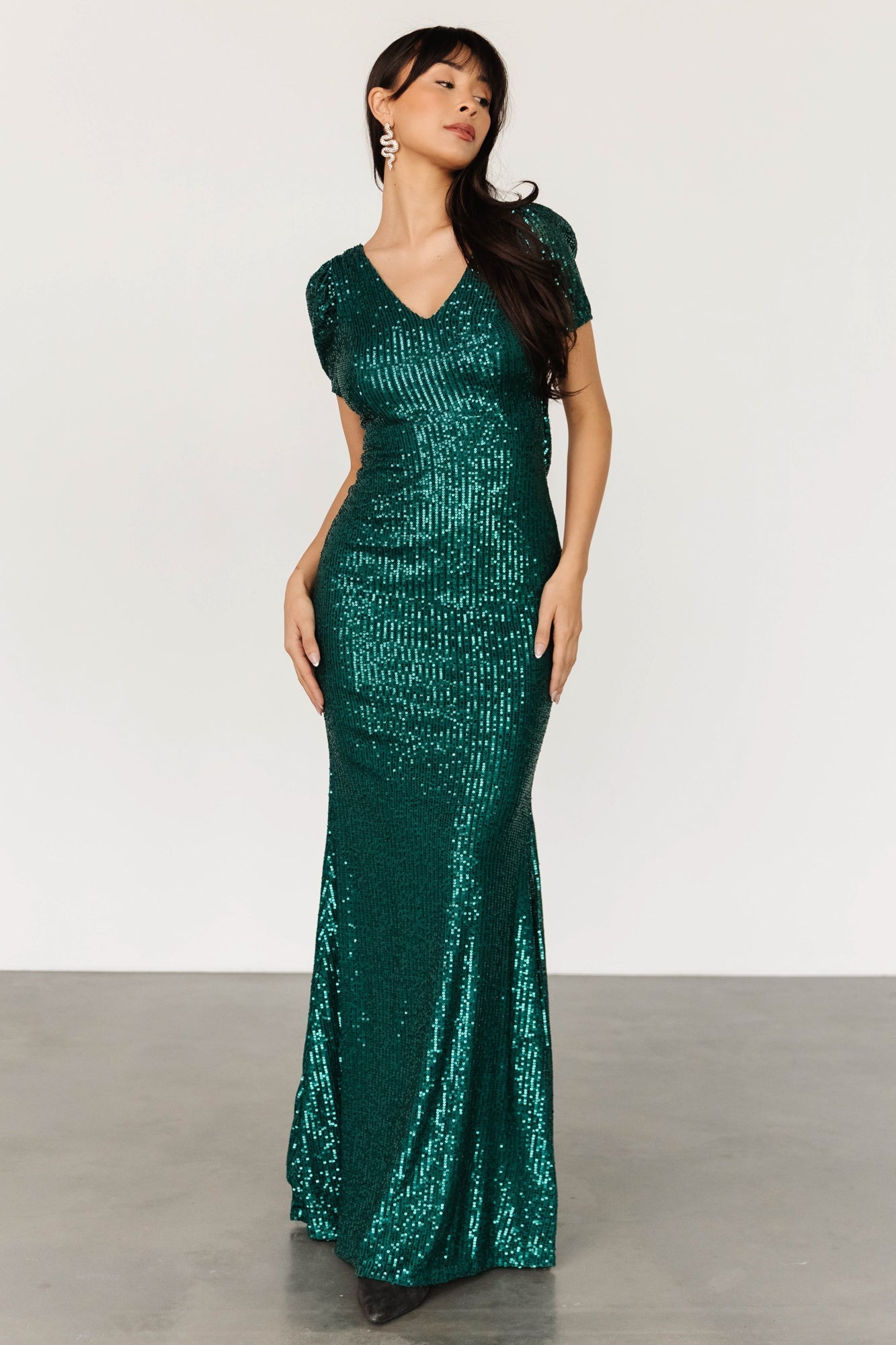 Jubilee Sequin Gown | Emerald - Baltic Born