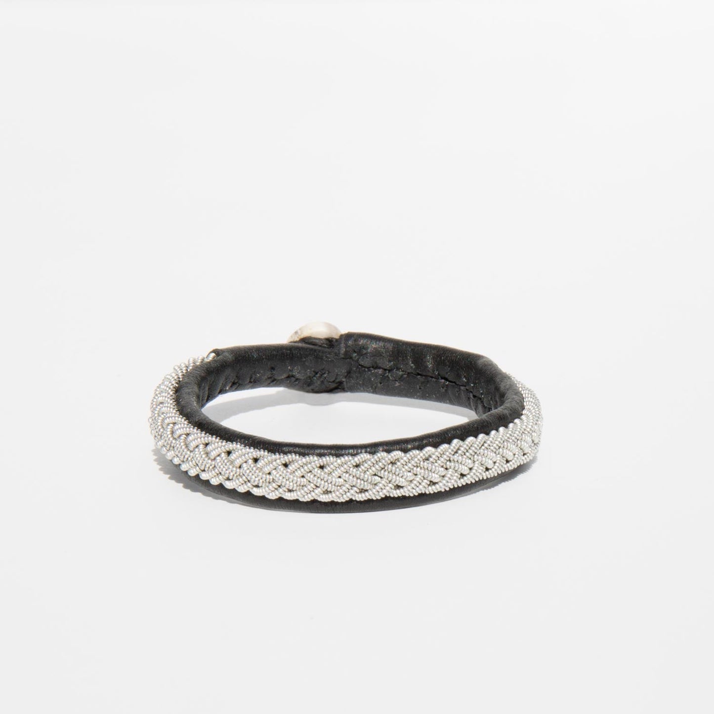 Voss & Kompani Thin Silver Mesh Bracelet