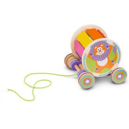Melissa & Doug Pull and Play Xylophone