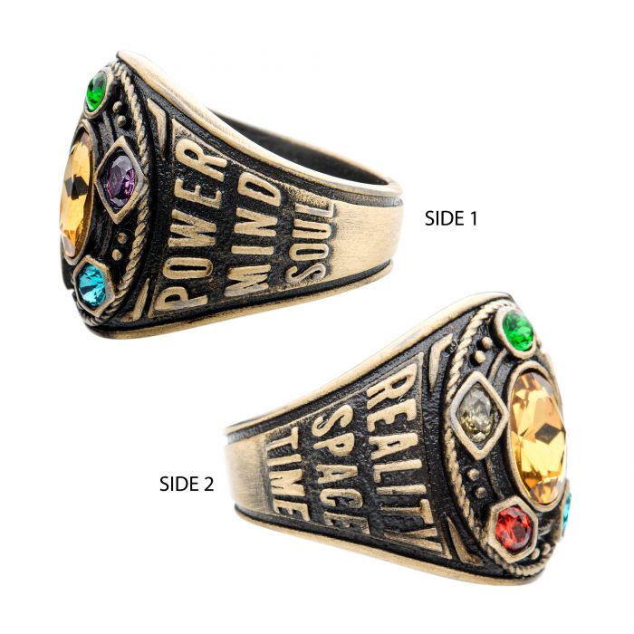Thanos Infinity Stones Marvel Avengers Ring