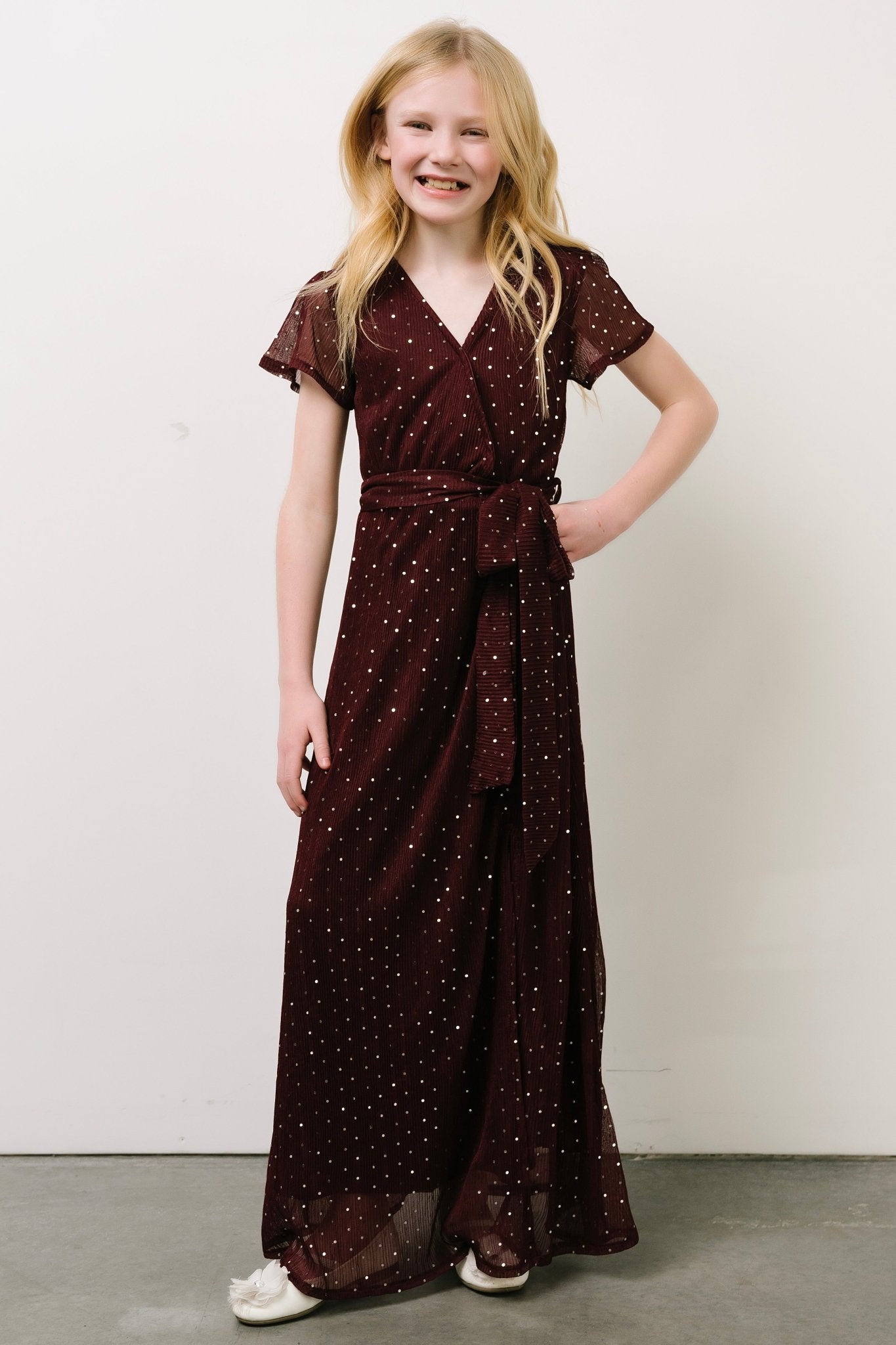 Youth Grace Sparkle Gown | Mulberry - Baltic Born