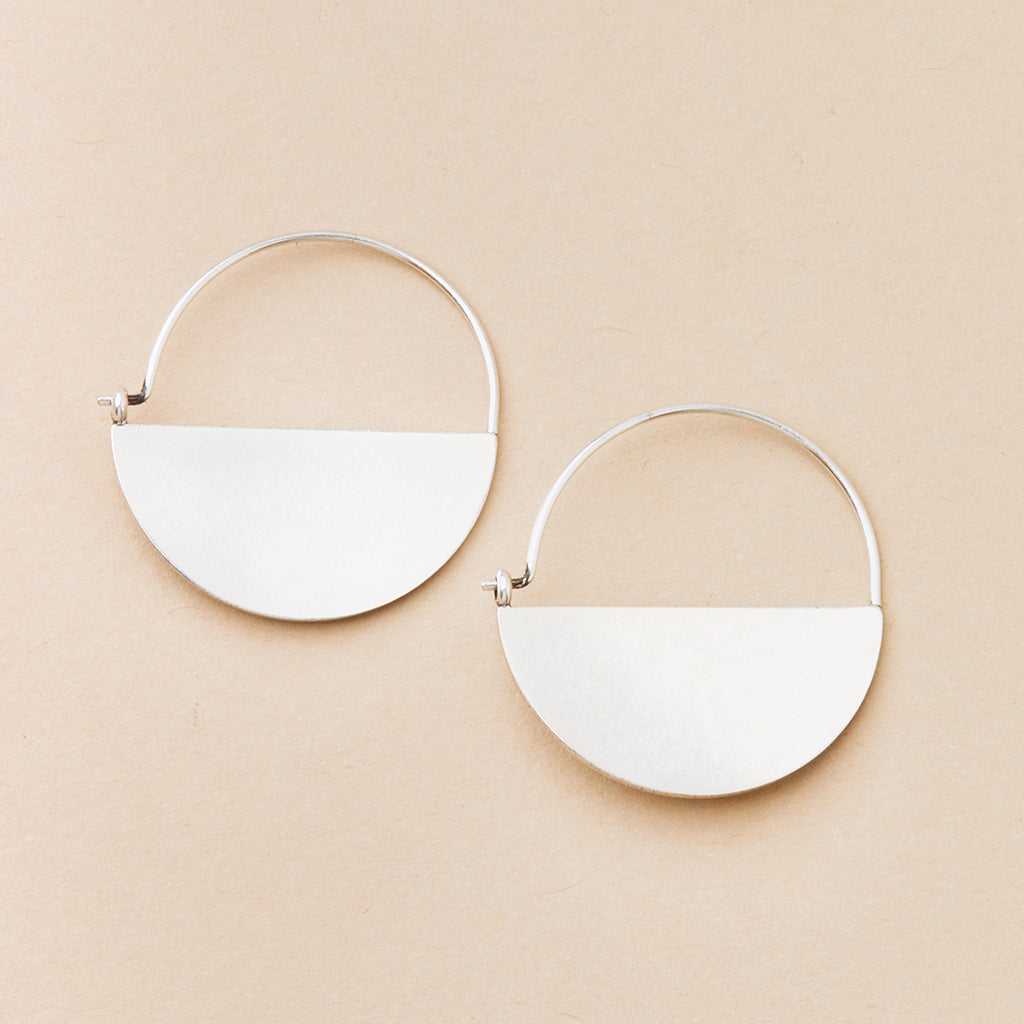 REFINED LUNAR HOOP | JEWELRY
