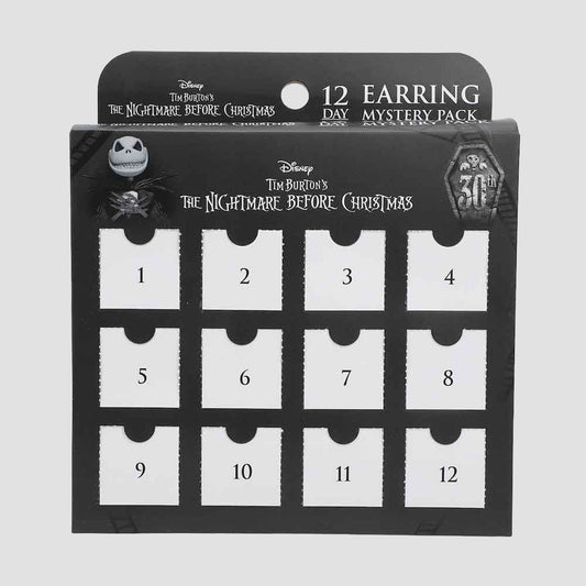 12 Days of Earrings The Nightmare Before Christmas Jewelry Advent Calendar