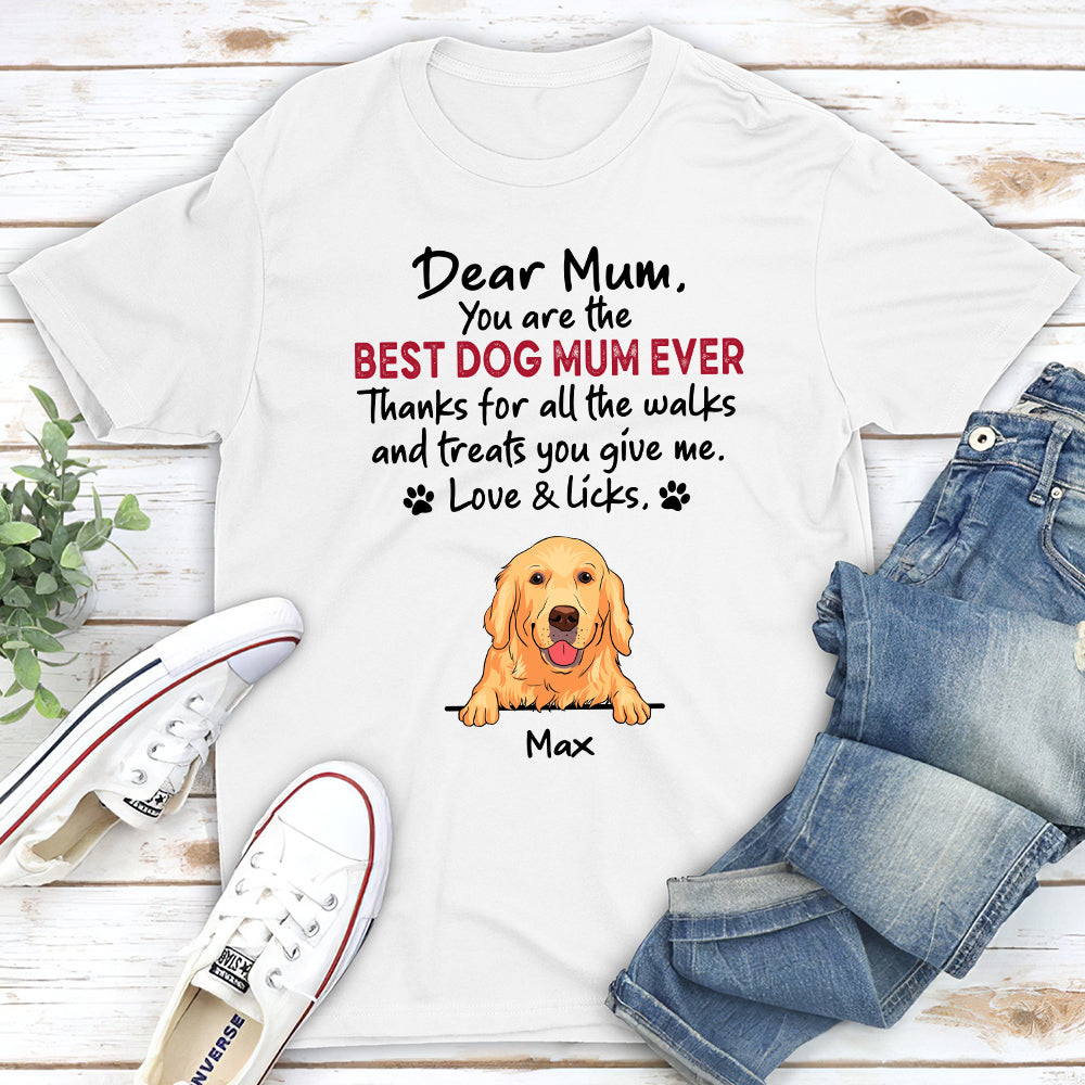 Walks And Treats - Personalized Custom Unisex T-shirt