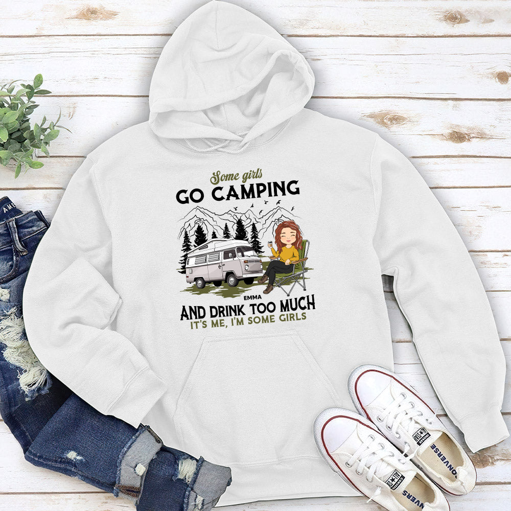 Camping And Drink 2 - Personalized Custom Hoodie