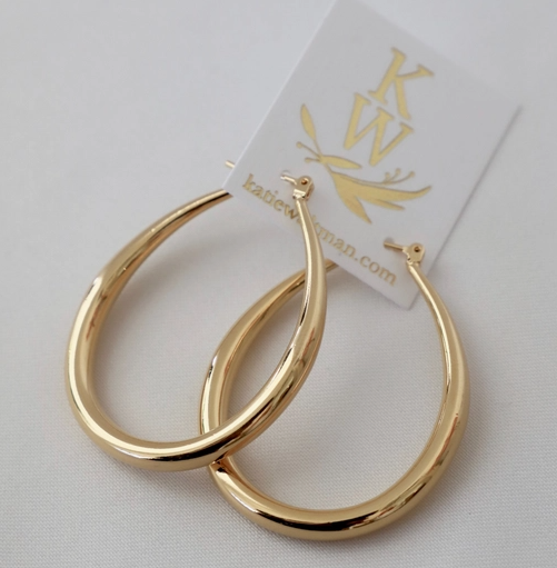 Katie Waltman Earrings-Gold