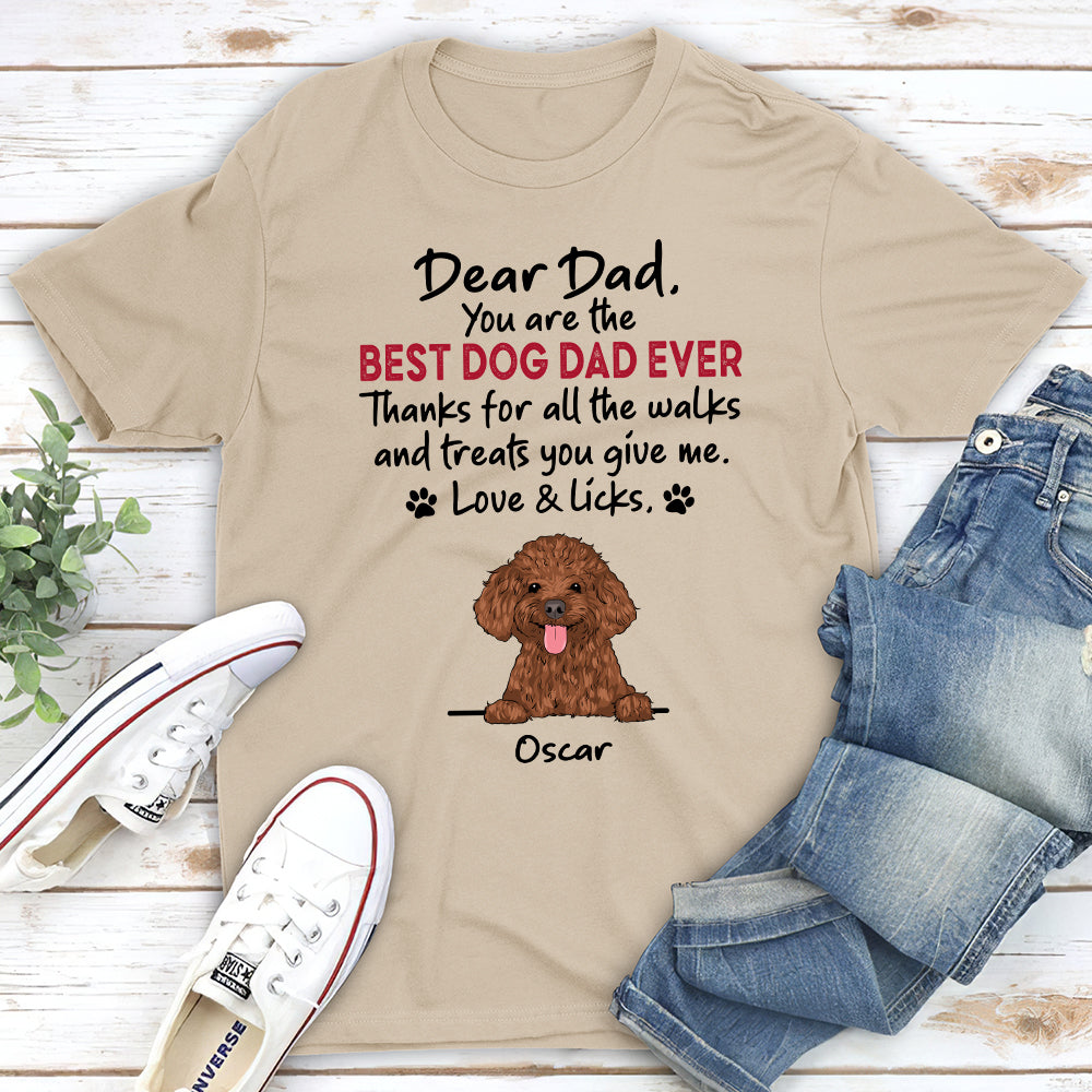 Walks And Treats - Personalized Custom Unisex T-shirt