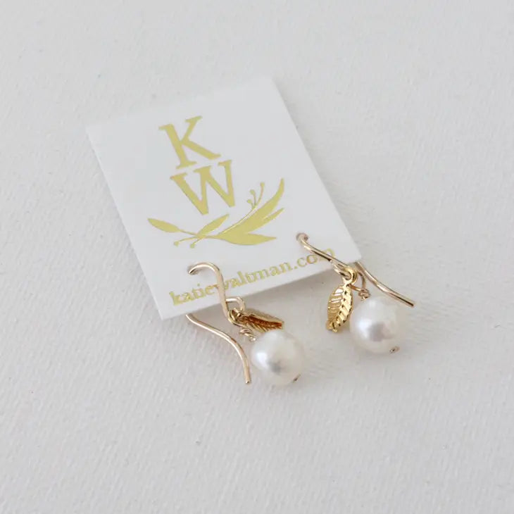 Katie Waltman Earrings-Gold