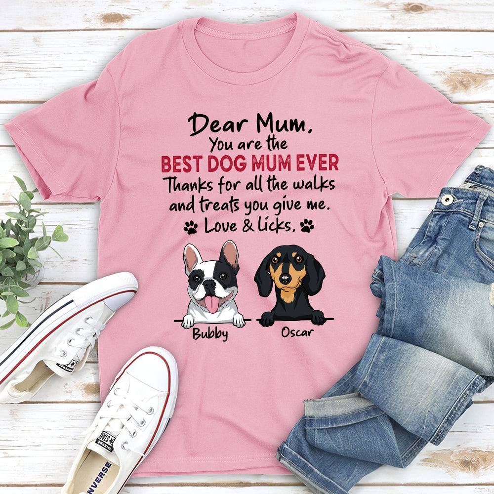 Walks And Treats - Personalized Custom Unisex T-shirt