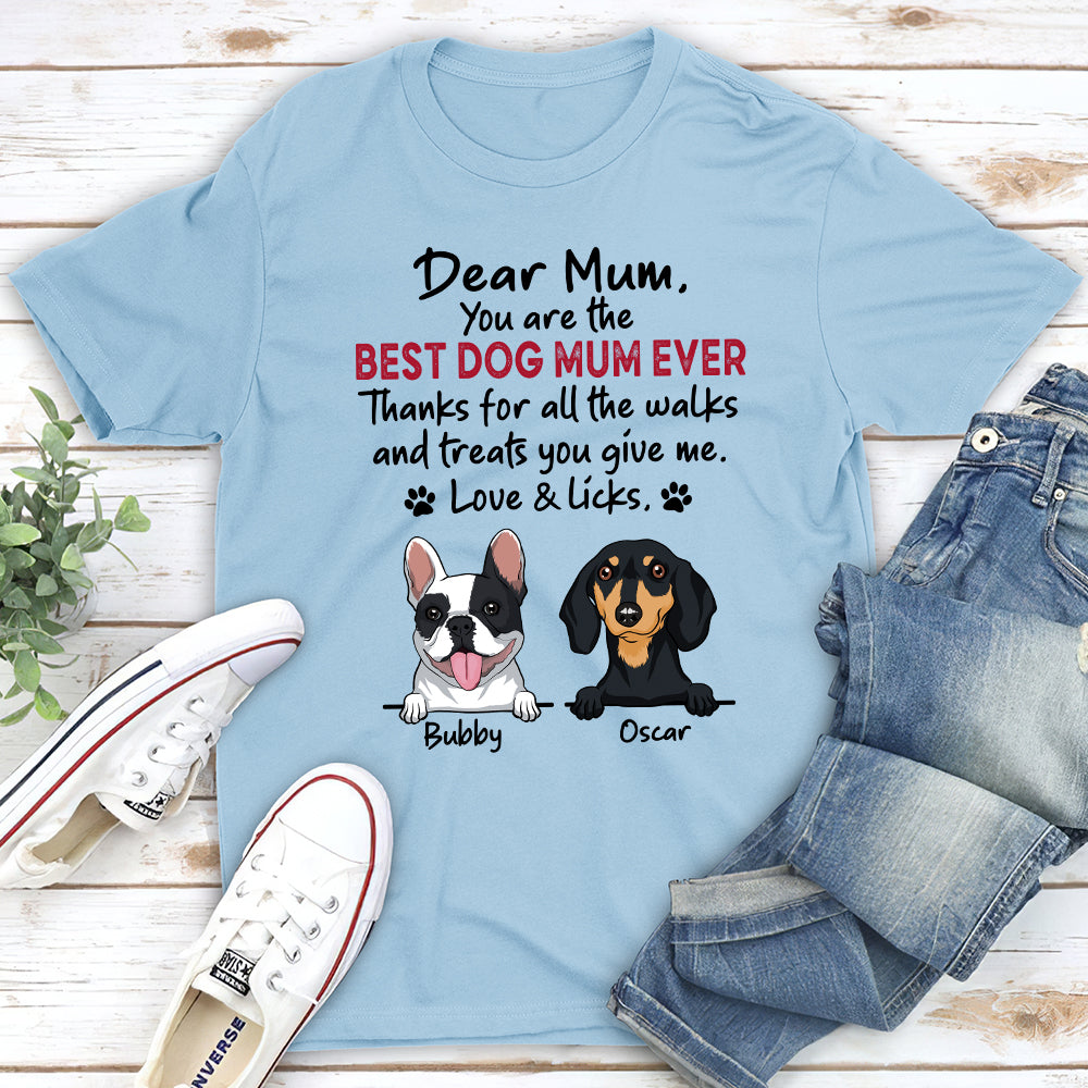 Walks And Treats - Personalized Custom Unisex T-shirt