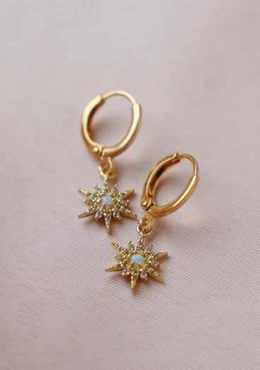 Katie Waltman Earrings-Gold
