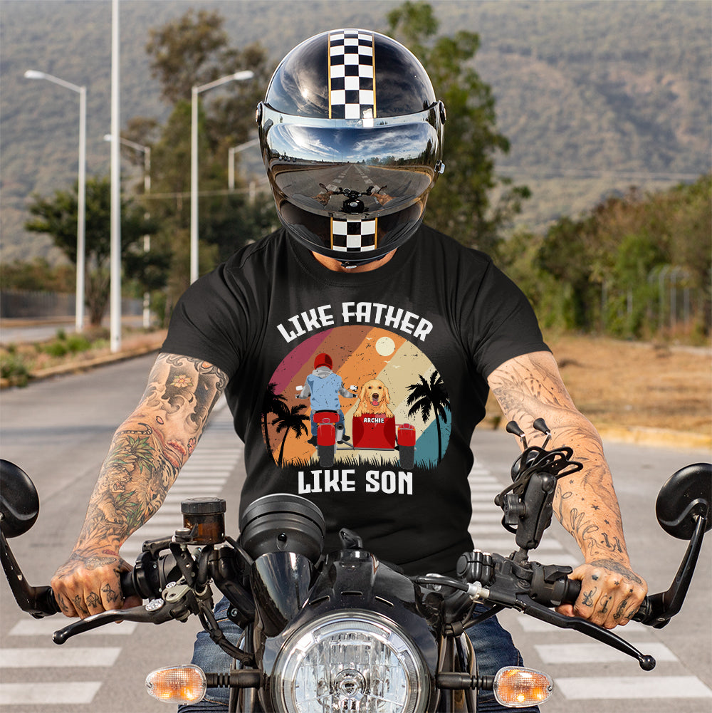 Like Father Like Pet - Personalized Custom Unisex T-Shirt